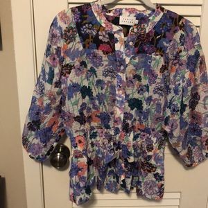 Tanya Taylor designer blouse